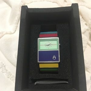 Nixon multicolour watch